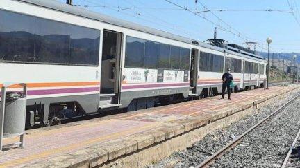 Estación de tren de Caspe (Zaragoza)/ Gobierno de Aragón