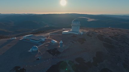 Centro de Física del Cosmos de Aragón./ Aragón TV