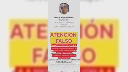 Perfil falso utilizado para la estafa. / Guardia Civil