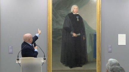 Cuadro 'El magistrado José Cistué y Coll' de Francisco de Goya. / Aragón TV