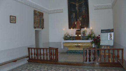 La recién restaurada ermita de San Vicente de Tarazona. / Aragón TV