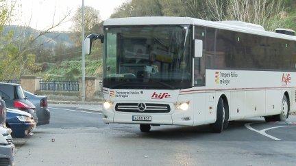 Los autobuses interurbanos mantienen el mismo precio. / Aragón TV