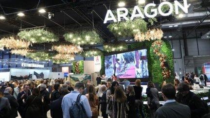 Aragón ha celebrado este viernes su día grande en Fitur. / Aragón TV