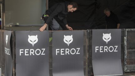 Últimos preparativos para la Gala de los Feroz en Pontevedra. / EFE