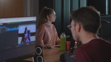 Empresa en labores de ciberseguridad. / Aragón TV