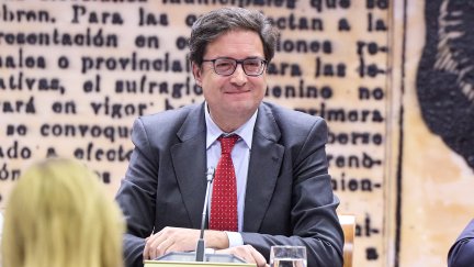 El Ministro para la Transformación Digital y de la Función Pública, Óscar López, este miércoles. / Europa Press