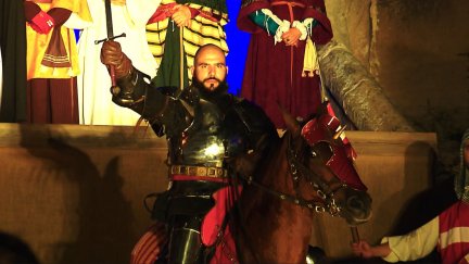 Aragón TV retransmitirán este sábado, desde las 18:20, esta recreación histórica. / Aragón TV