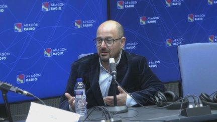 Alberto Izquierdo en Aragón Radio./ Aragón Radio