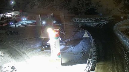 Imagen de Formigal de la tarde noche de este viernes. / DGT