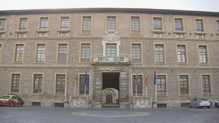 Edificio Pignatelli, sede del Gobierno de Aragón./ Aragón TV