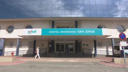 Dos quirófanos se reabrirán a las operaciones este martes en el hospital oscense de San Jorge. / Aragón TV