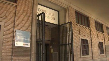 Sede del IASS en la plaza del Pilar de Zaragoza. / Aragón TV