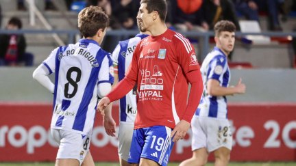 Imagen del último encuentro de la SD Tarazona ante la Real Soc B. Foto: X SD Tarazona