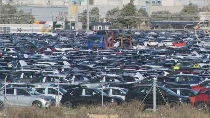Las exportaciones descienden en Aragón, lastradas por una caída del sector de la automoción. / Aragón TV