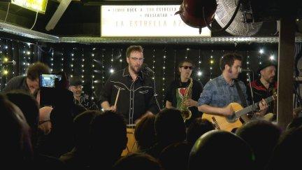 Uno de los conciertos de Javier Macipe y Pepe Lorente. / Aragón TV