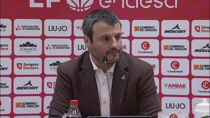 Carlos Cantero en rueda de prensa.