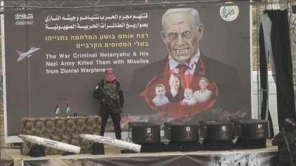 Entrega de Hamás de los cuerpos de cuatro rehenes israelíes. / Reuters