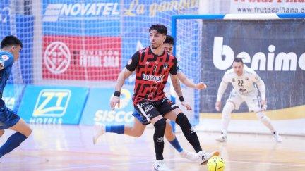 Un momento del partido del Wanapix Sala 10 en Peñíscola