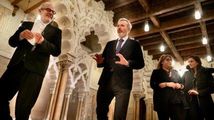 Azcón ha afirmado este lunes que el acuerdo para condonar parte de las deudas autonómicas es "malo" para Aragón. / Gobierno de Aragón. Fabián Simón
