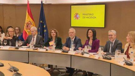 El CPFF debate la propuesta del Gobierno de condonar más de 83.000 millones de euros de deuda autonómica. / Aragón TV