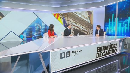 El consejero de Hacienda del Gobierno de Aragón, Roberto Bermúdez de Castro, en el programa Buenos Días. / Aragón Tv