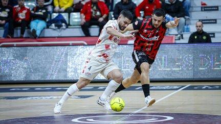 Un momento del partido del Wanapix Sala 10 en Murcia