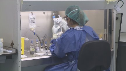 Laboratorio de investigación. / Aragón TV
