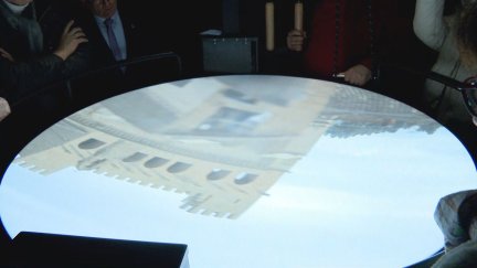 La cámara oscura está ubicada en un antiguo torreón del siglo XV. / Aragón TV