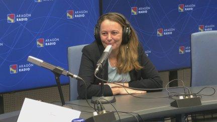 María López, fundadora de Bitbrain, este miércoles en Buenos Días Aragón. / Aragón Radio