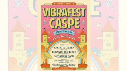 Cartel Vibra Fest Caspe./ Ayuntamiento de Caspe
