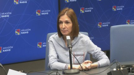 La investigadora del I3A Esther Pueyo este viernes en Buenos Días Aragón. / Aragón Radio