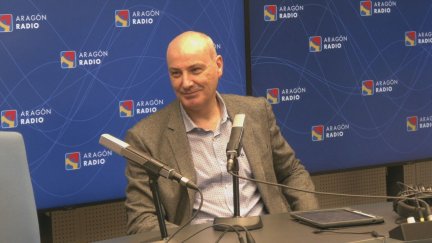 El delegado de Redeia en Aragón y La Rioja, José Ignacio Lallana. / Aragón Radio