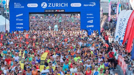 Imagen maratón Barcelona.