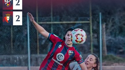 La SD Huesca ha empatado ante el Osasuna B.
