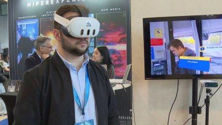 Proyectos basados en IA presentados en The Wave. / Aragón TV