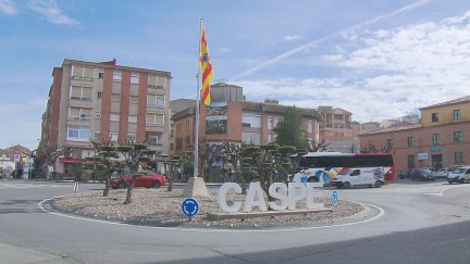 Los vecinos de Caspe se quejan del aumento de la inseguridad en el municipio. / Aragón TV
