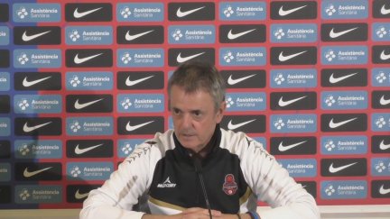 Porfi Fisac en rueda de prensa.