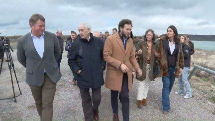 Regantes del Canal de Aragón y Cataluña piden que el embalse de San Salvador se utilice para atraer turismo. / Aragón TV