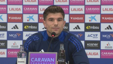 Raúl Guti durante la rueda de prensa