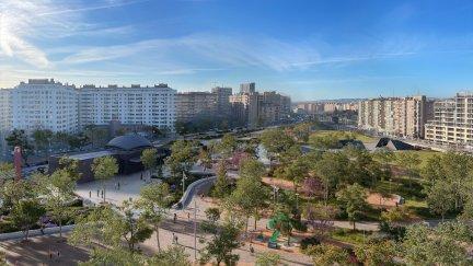 Proyecto de urbanización lanzado por Zaragoza Alta Velocidad. / Ayuntamiento de Zaragoza