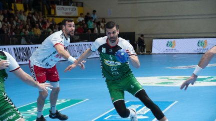 Imagen del duelo disputado este domingo.