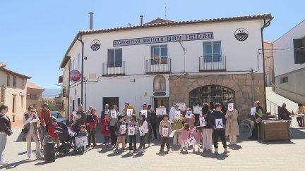 Concentración en Alfambra contra la despoblación. / Aragón TV