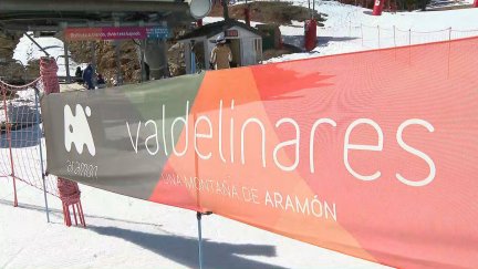 Estación de esquí de Valdelinares en el cierre de la temporada./ Aragón TV
