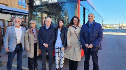 Presentación de la nueva línea 700. / Gobierno de Aragón