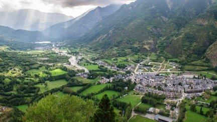 Vista aérea de Benasque. / Europa Press
