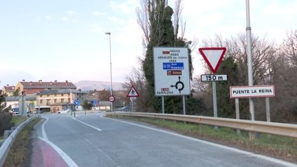 El suceso se ha producido en Santa Engracia de Jaca, núcleo dependiente de Puente la Reina. / Aragón TV