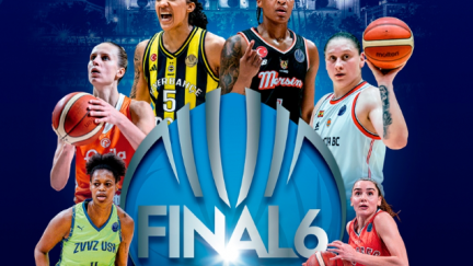 Cartel de la Final Six que arranca este miércoles en Zaragoza