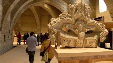 Exposición en el Monasterio de Sijena. / Aragón TV
