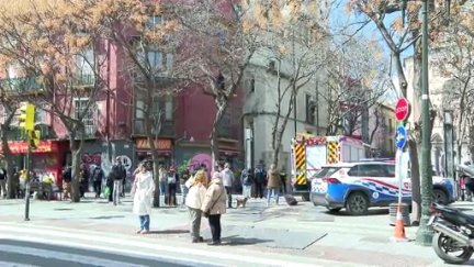 Inmueble desalojado el 26 de marzo. / Aragón TV
