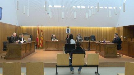 Imagen del juicio que se ha celebrado en Huesca. / Aragón TV